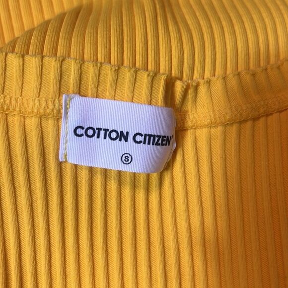 BNWT - COTTON CITIZEN IBIZA MIDI DRESS - YELLOW - S - Picture 5 of 6